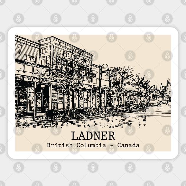 Ladner - British Columbia Magnet by Lakeric